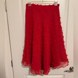 Anthropologie Stylekeepers Marlow Textured Midi Skirt